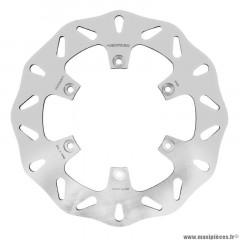 Disque de frein pour moto beta 350 rr enduro 2013-2017 arrière, 250 rr après 2013 arrière, 690 lc4 enduro 2008-2014 arrière, 990 lc8 adventure 2006-2012 arrière (ext 240mm, int 110mm, 6 trous) (df5103a) (marque Newfren)