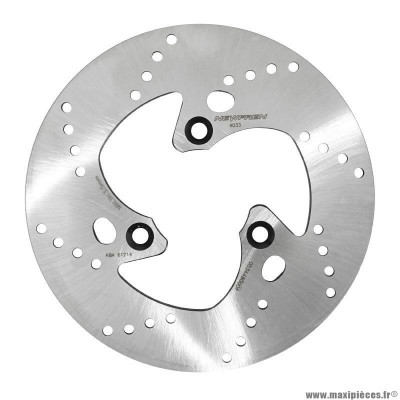 Disque de frein pour scooter peugeot 50 django heritage après 2014 avant, 50 vivacity après 2008 avant, malaguti 50 f12 1999-2000 avant, 125 f18 warrior 2000-2002 arrière (ext 200mm, int 58mm, 3 trous) (df4033a) (marque Newfren)