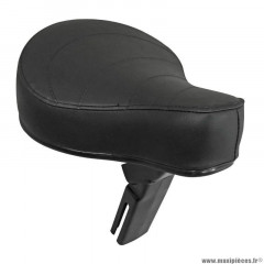 Selle pour mobylette piaggio 50 ciao après 1999 noir