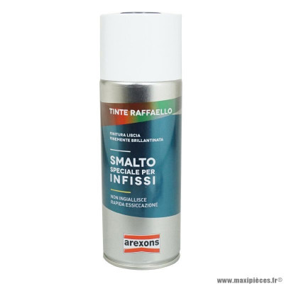 Bombe de peinture marque Arexons smalto spécial metal effet metalise gris aérosol 400 ml (3201)