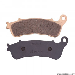 Plaquette de frein marque Carbone Lorraine pour maxi-scooter honda 125 shi > 2009 av 125 silver wing > 2007 av 300 sh > 2007 av 700 integra > 2012 av / suzuki 125 burgman > 2007 av (1 jeu de 2 plaquettes) (3082 msc)