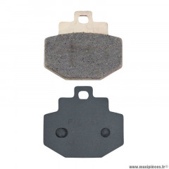 Plaquette de frein marque Carbone Lorraine pour maxi-scooter piaggio 125 super hexagon > 2000 ar 125 vespa gts > 2007 av 300 vespa gts > 2009 ar / gilera 125 runner > 2001 ar (1 jeu de 2 plaquettes) (3054 msc)