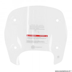 Saute vent origine piaggio pour maxi-scooter medley 125-150 2016-2020 transparent