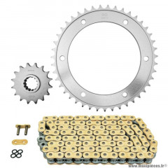 Kit chaine pour moto honda 800 vfr fa abs 2014-2019 525 16x43 (diamètre couronne 154-176-10.25) (démultiplication origine) marque Afam