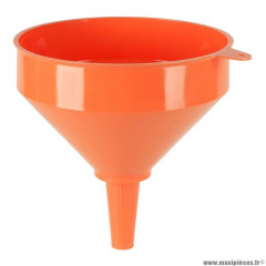 Entonnoir marque Pressol en polyethylene orange daimètre 250mm