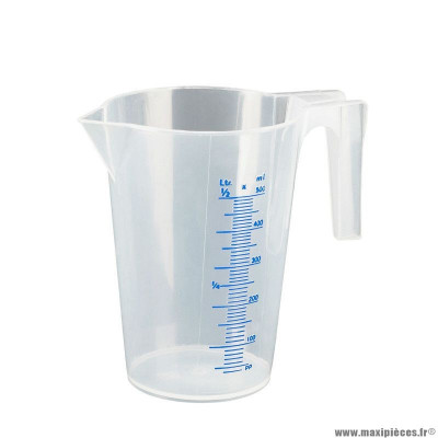 Doseur-broc marque Pressol en polypropylene gradue transparent 500ml