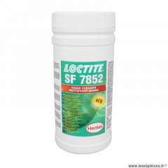 Lingettes mains marque Loctite sf 7852 wipes double face (pot de 70 lingettes)