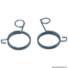 Ressorts cache poussiere de fourche x2 pour mobylette peugeot 103 - D34mm