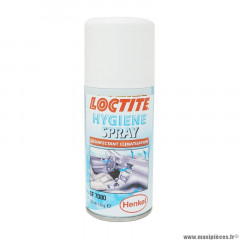 Desinfectant marque Loctite sf 7080 hygiene parfum menthe fraiche eucalyptus (spray 150ml)