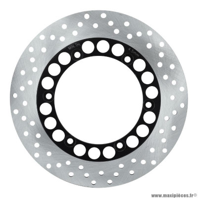 Disque de frein pour maxi-scooter yamaha 500 tmax 2001-2011 arrière (ext 267mm, int 132mm, 6 trous)