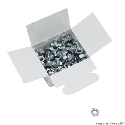 Ecrou 6 pans diamètre m7 (boite de 100 pièces) (751204) marque Algi