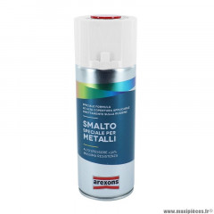 Bombe de peinture marque Arexons smalto spécial metal brillant rouge trafic ral 3020 aérosol 400 ml (3815)