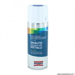 Bombe de peinture marque Arexons smalto spécial metal brillant bleu trafic ral 5017 aérosol 400 ml (3845)