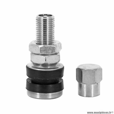 Valve de pneu tubeless droite tr161 33mm acier