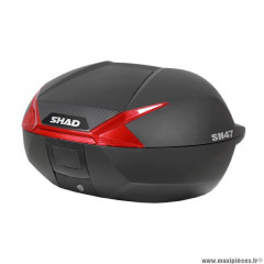Top case marque Shad sh47 noir avec reflecteur rouge (d0b47206)