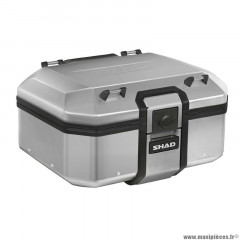 Top case marque Shad tr37 terra 37l avec lock system - capacite 2 casques jet (platine vendue séparemment) (d0tr37100)