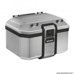 Top case marque Shad tr48 terra 48l avec lock system - capacite 2 casques integraux (platine vendue séparemment) (d0tr48100)