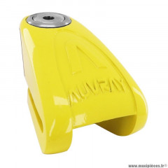 Antivol bloque disque marque Auvray dk10 diamètre 10mm jaune