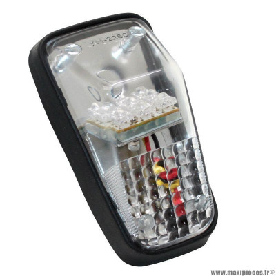 Feu arriere 50 à boite-moto marque Replay xr type honda à leds transparent **