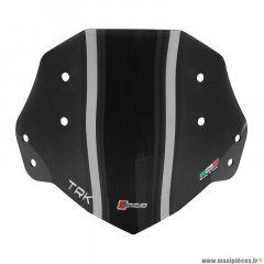 Pare brise pour moto benelli 502 trk 2017-2019, trk x 2018-2019 fumé (short hauteur 330mm) marque Faco