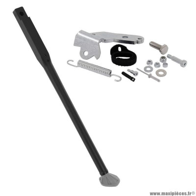 Béquille latérale pour moto honda 250 crf 2004-2017, 450 crf 2004-2017 alu noir marque Buzzetti