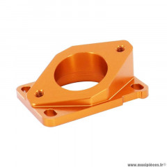 Pipe admission marque Stage6 r-t high flow 34mm pour 50 à boite derbi-am6 orange