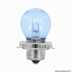 Ampoule standard 12v 15w culot p26s bulb s3 bleu (projecteur) marque Flosser