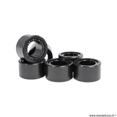Galet-rouleau marque Bando 20,9x17 10,7g (x6) pour maxi-scooter piaggio 250 x7, x8, x9 mp3, gts, beverly / peugeot 125 satelis compressor * Prix spécial !