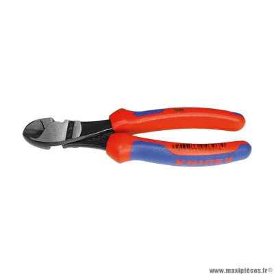 Pince coupante pro knipex 180mm robuste pour épaisseur de materiau de 2,2 à 3,8mm