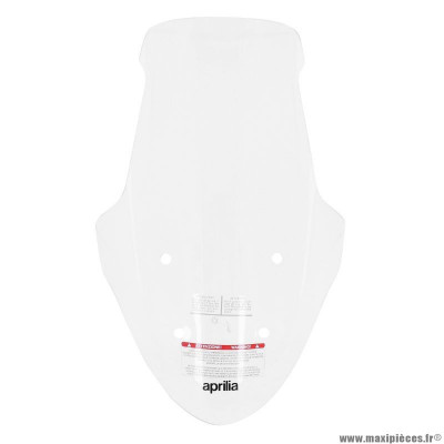 Pare brise origine piaggio pour scooter aprilia 50 sxr après 2021 transparent
