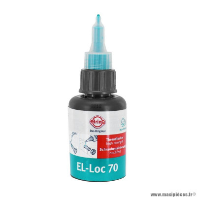 Frein filet elring el-loc70 vert resistance fort (954.010) (50 ml)