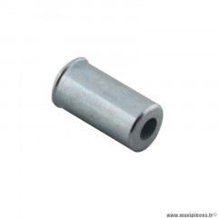 Embout de gaine cyclo-velo diamètre ext 6,1mm - diamètre int 5,5mm - l 12mm (boite de 100) (marque Algi 00437000-100)
