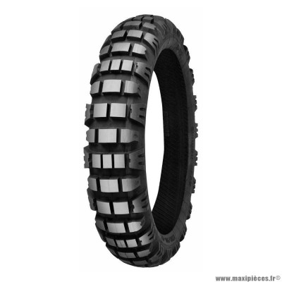 Pneu moto 17p 130-80-17 marque Mitas e-09 enduro m+s rear 65r tl (trail off road)