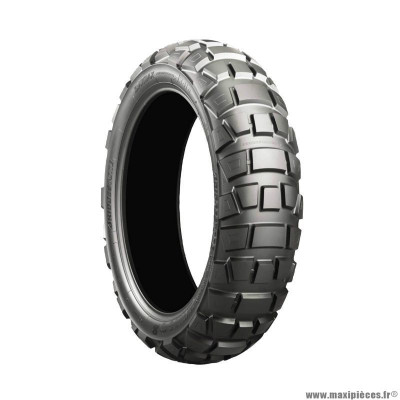 Pneu moto 16p 120-90-16 marque Bridgestone battlax ax41 adventure rear tl 63p