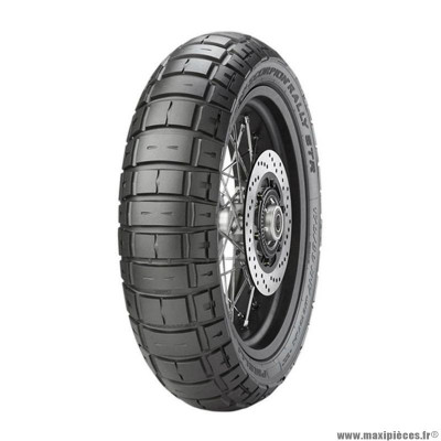 Pneu moto 15p 160-60-15 marque Pirelli scorpion rally str m-c radial rear m+s tl 67h (honda x-adv)