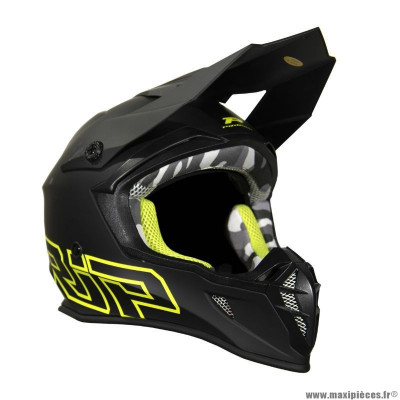 Casque cross adulte marque ProGrip 3180 noir mat s