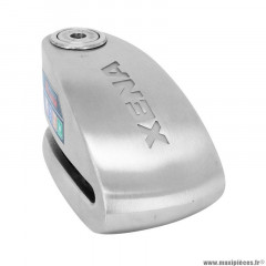 Antivol bloque disque xena xx15 avec alarme sonore diamètre 14mm inox