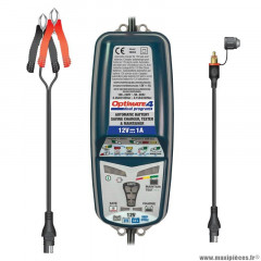 Chargeur de batterie optimate 4 canbus dual program tm350 12v (charge, test et entretien en automatique de la batterie)