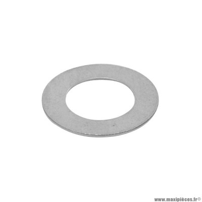 Rondelle de calage axe de pédalier pour mobylette mbk 41, 51, 88 (diamètre 16 x 27 x 0,8mm)