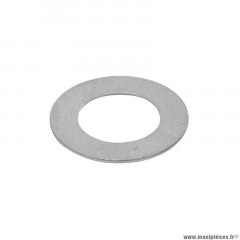 Rondelle de calage axe de pédalier pour mobylette mbk 41, 51, 88 (diamètre 16 x 27 x 0,8mm)