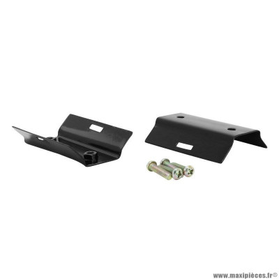 Platine support ecope de refroidissement-radiateur pour mobylette peugeot 103 sp, spx, rcx noir (vendu par paire)