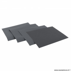 Papier à poncer marque HPX p240 x1,p400 x2,p600 x1 (230mm x 280mm) (lot de 4 feuilles)