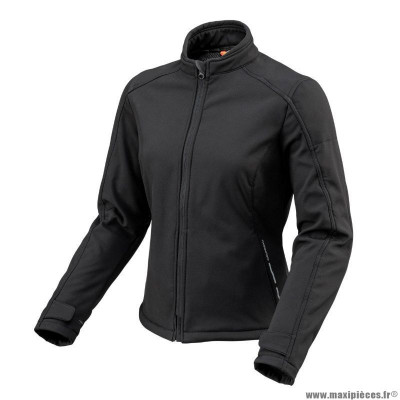 Blouson moto printemps-ete femme marque Tucano Urbano ovetta ce noir respirant, deperlant, coupe-vent t38 (m) certifie ce-classe à (selon la directive en17092-2020)