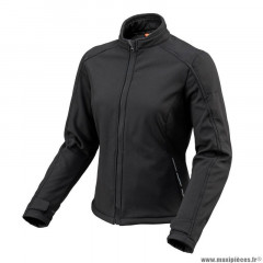 Blouson moto printemps-ete femme marque Tucano Urbano ovetta ce noir respirant, deperlant, coupe-vent t40 (l) certifie ce-classe à (selon la directive en17092-2020)