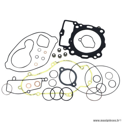 Joint moteur xradical pour moto cross ktm 400 exc 2010-2011, 530 exc 2009-2011, 450-530 xcr-w 2009-2011 (pochette complete)