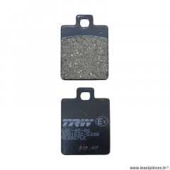 Plaquette de frein trw pour scooter piaggio 50 zip 2t-4t après 2006 avant, liberty 2t après 1997 avant, liberty 4t après 2000 avant, vespa lx 2t-4t après 2005 avant, zip 1996-1999 avant, mp3 125-250-300-400 avant