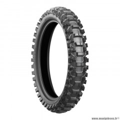 Pneu moto 19p 100-90-19 marque Bridgestone battlecross x20 rear tt 57m (nhs) (7908)