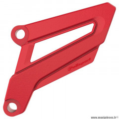 Protege-cache pignon pour moto honda 250 crf-r 2010-2017, 450 crf-r 2009-2016 rouge marque Polisport