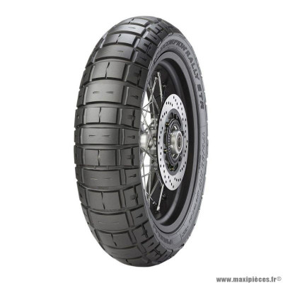 Pneu moto 17p 150-70-17 marque Pirelli scorpion rally str m-c radial rear m+s tl 69v (triumph scrambler xr)