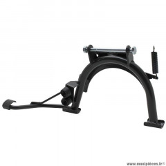 Béquille centrale pour scooter piaggio 50 fly 4t, vespa lx 4t, 125 fly 4t, 125 zip 4t / aprilia 125 habana noir (582018-600320-601708)